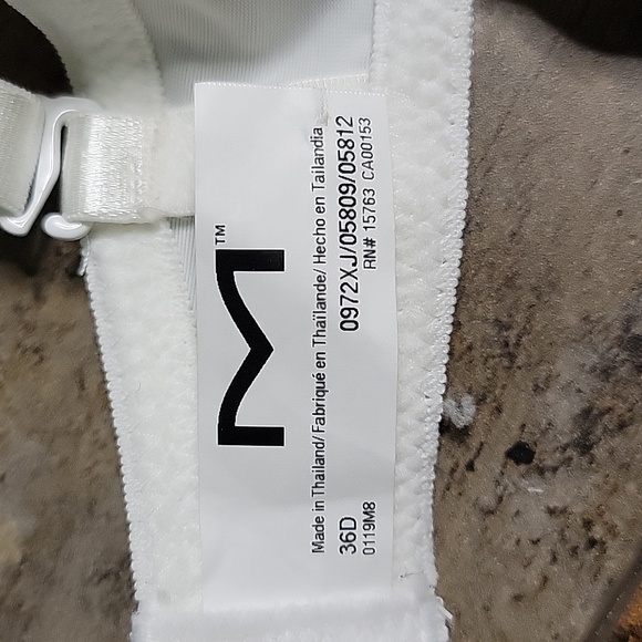Maidenform 36D White Push Up NWT - Picture 5 of 6